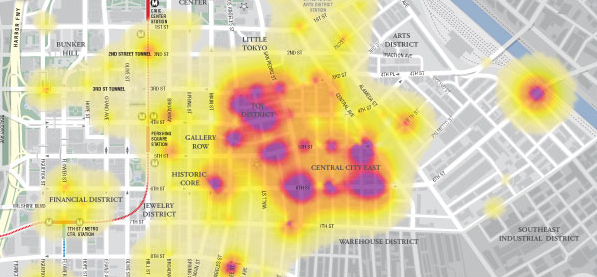 google maps heat map