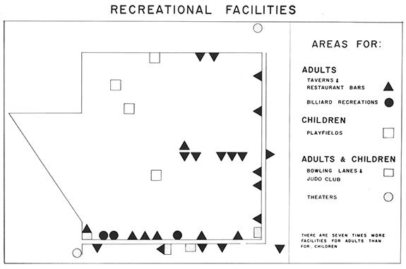 A simple map from William Bunge's Fitzgerald: Geography of a Revolution